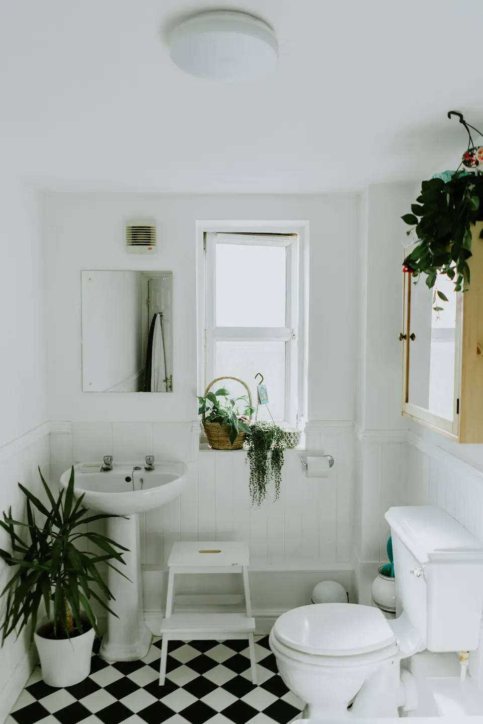 Tiled bathroom